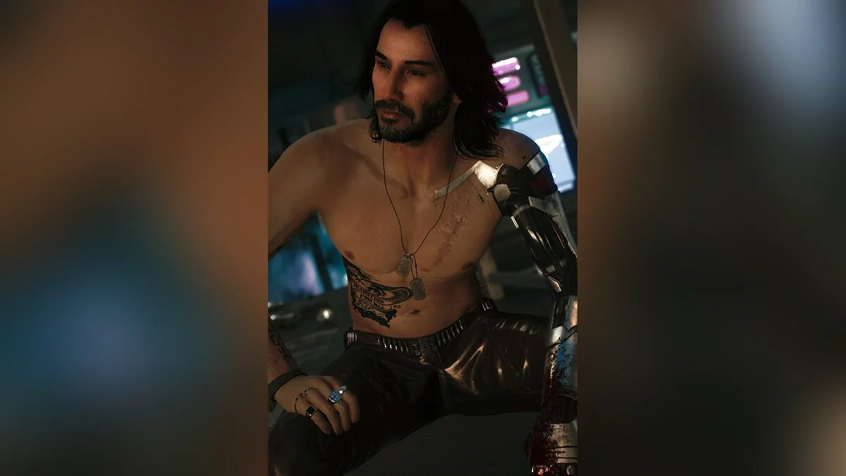 Cyberpunk 2077 — New tattoo and scars for Johnny