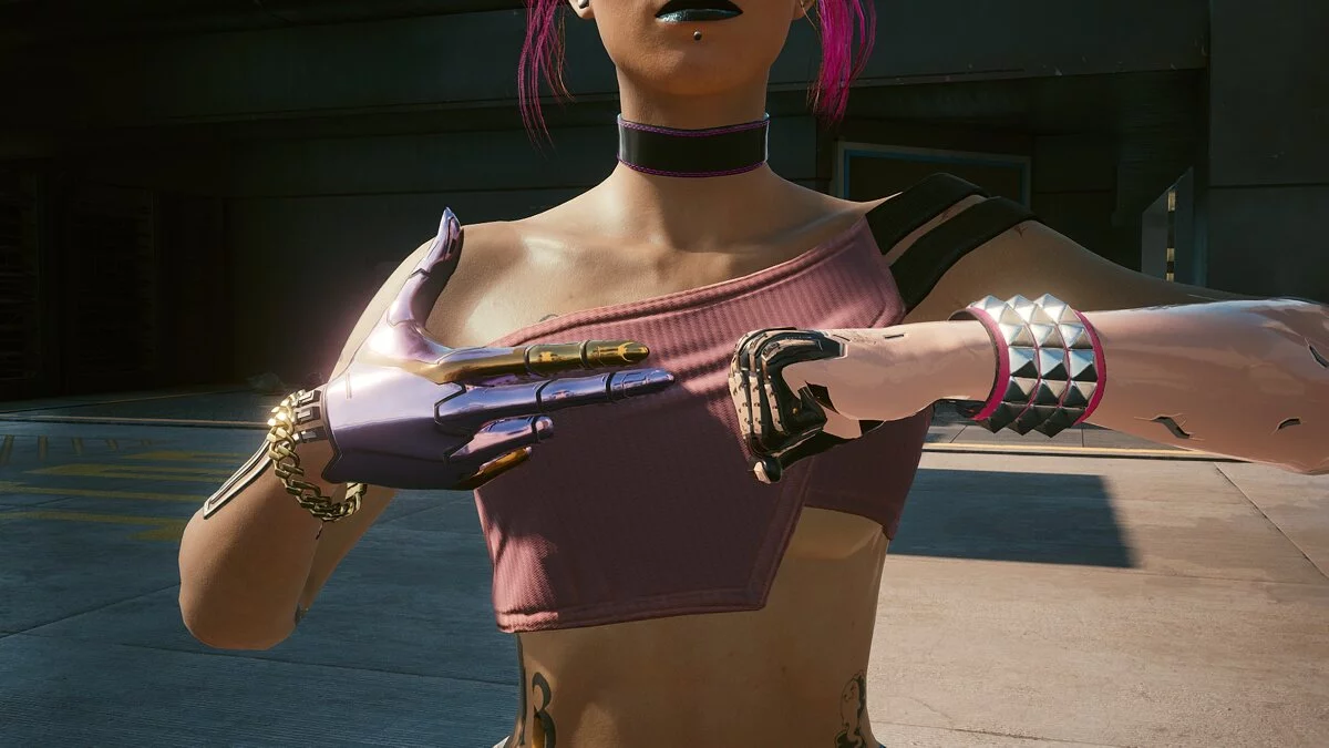 Cyberpunk 2077 — Легкий уличный наряд