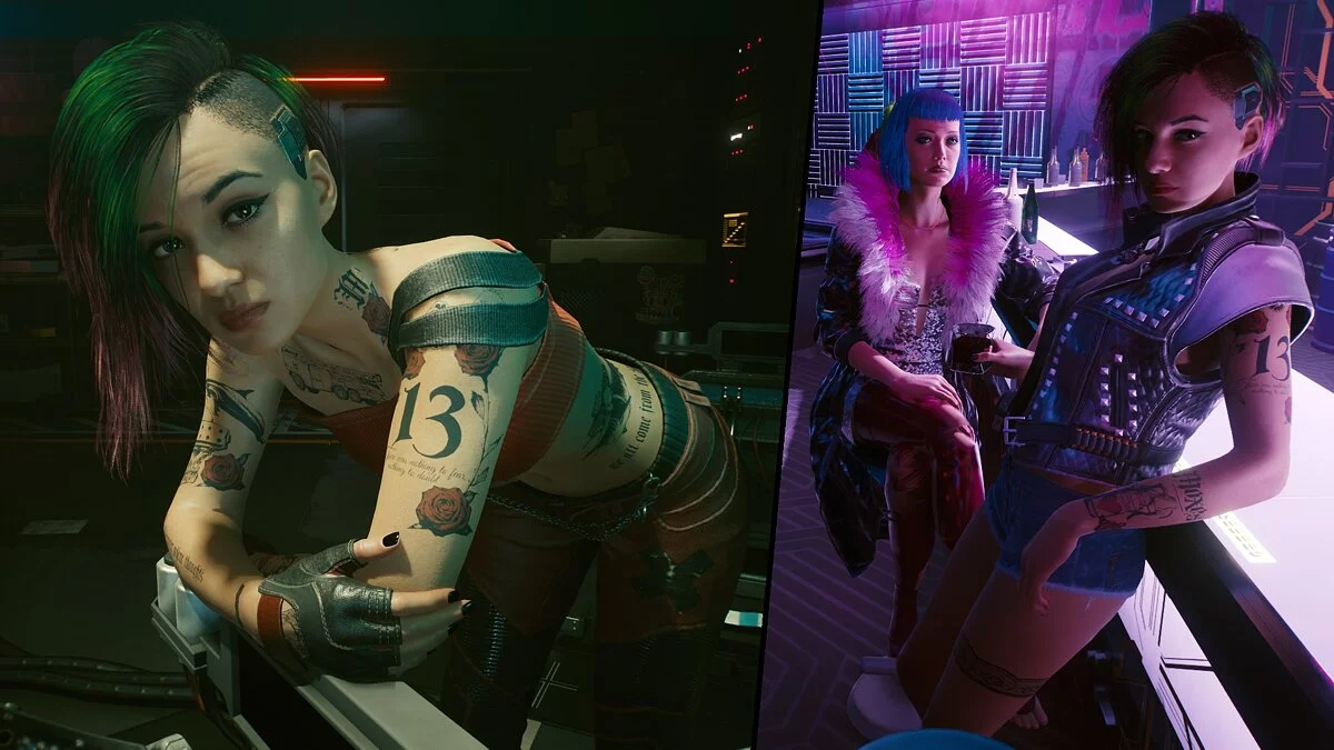 Cyberpunk 2077 — Judy's alternative clothing