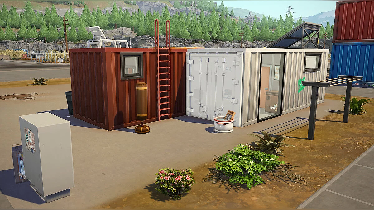 The Sims 4 — Container house (starter house)