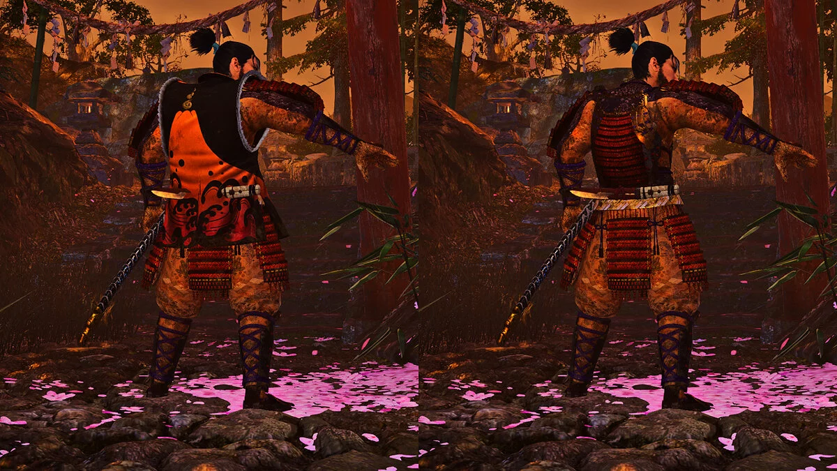 Nioh 2: Complete Edition — Удаление плаща и накидки