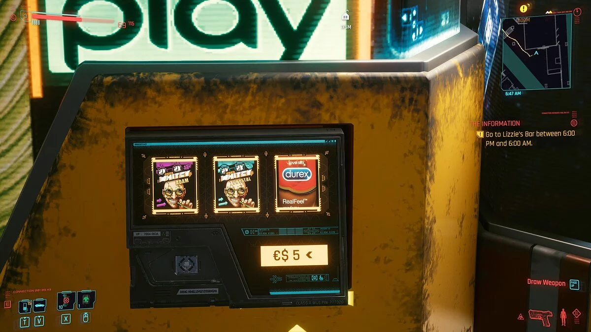 Cyberpunk 2077 — Новые дизайны торговых автоматов