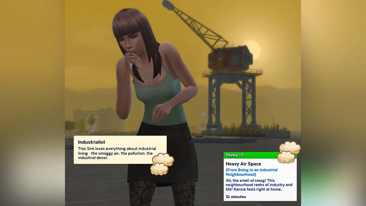 The Sims 4 — Rasgo de carácter: industrial