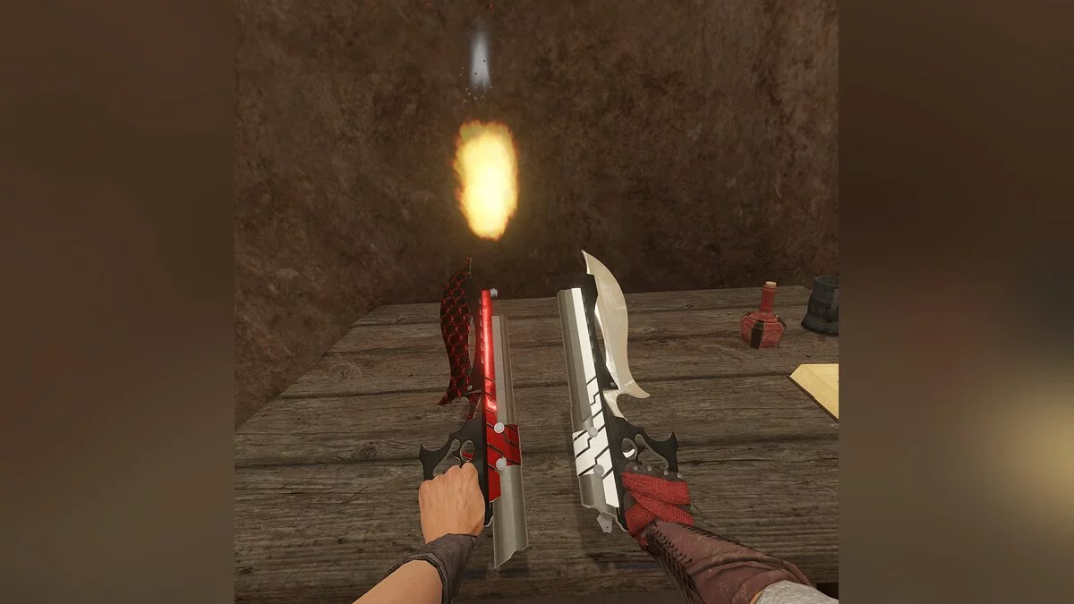 Blade and Sorcery — Пистолеты Эмия Альтер из аниме Fate/Grand Order