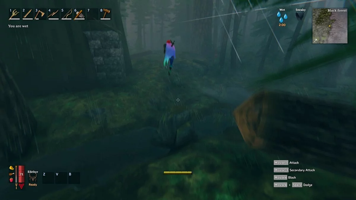 Valheim — Настройка скорости передвижения