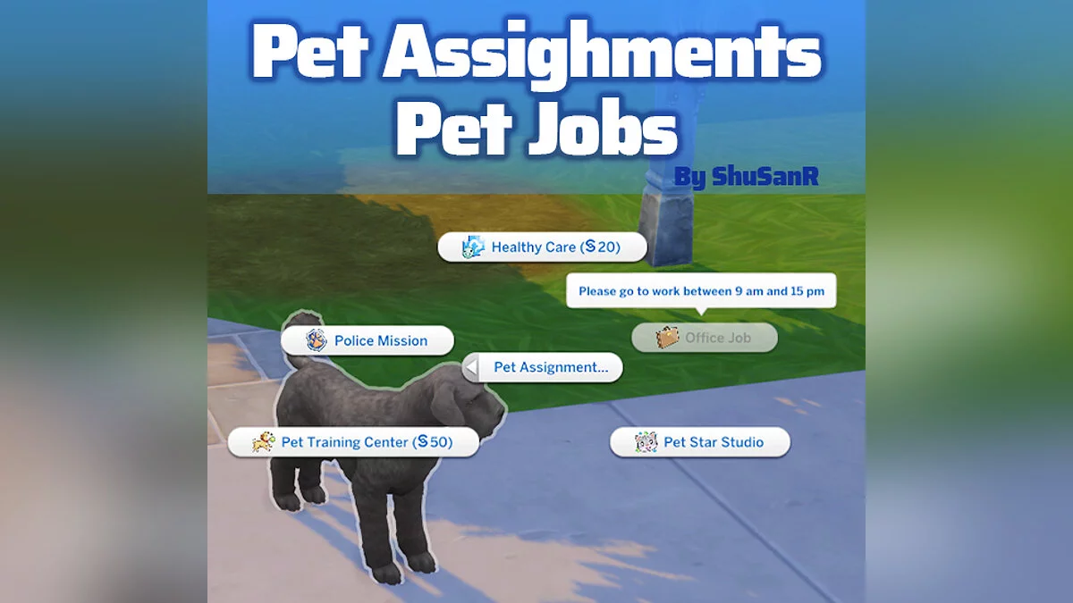 The Sims 4 — Part time jobs for pets