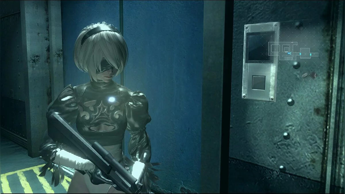 Resident Evil: Revelations — 2B del juego Nier: Automata