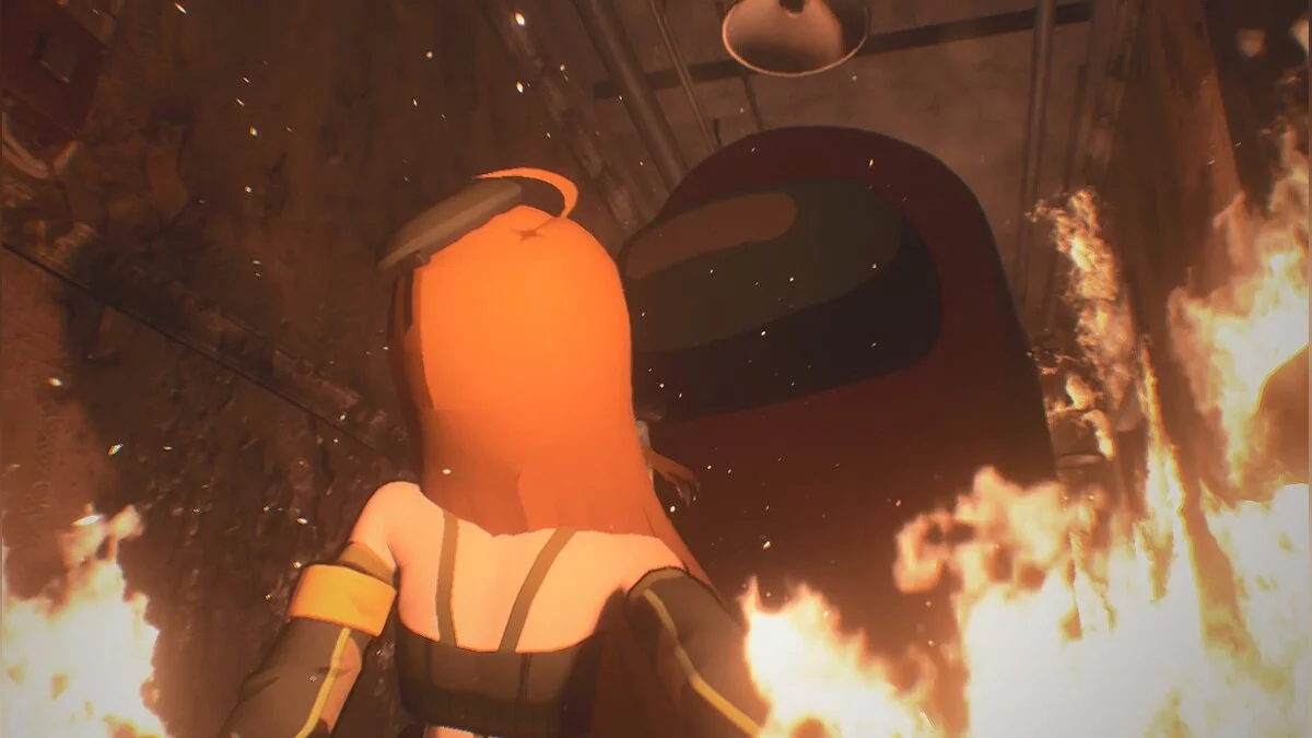 Resident Evil 3 — Астронавт із гри Among Us