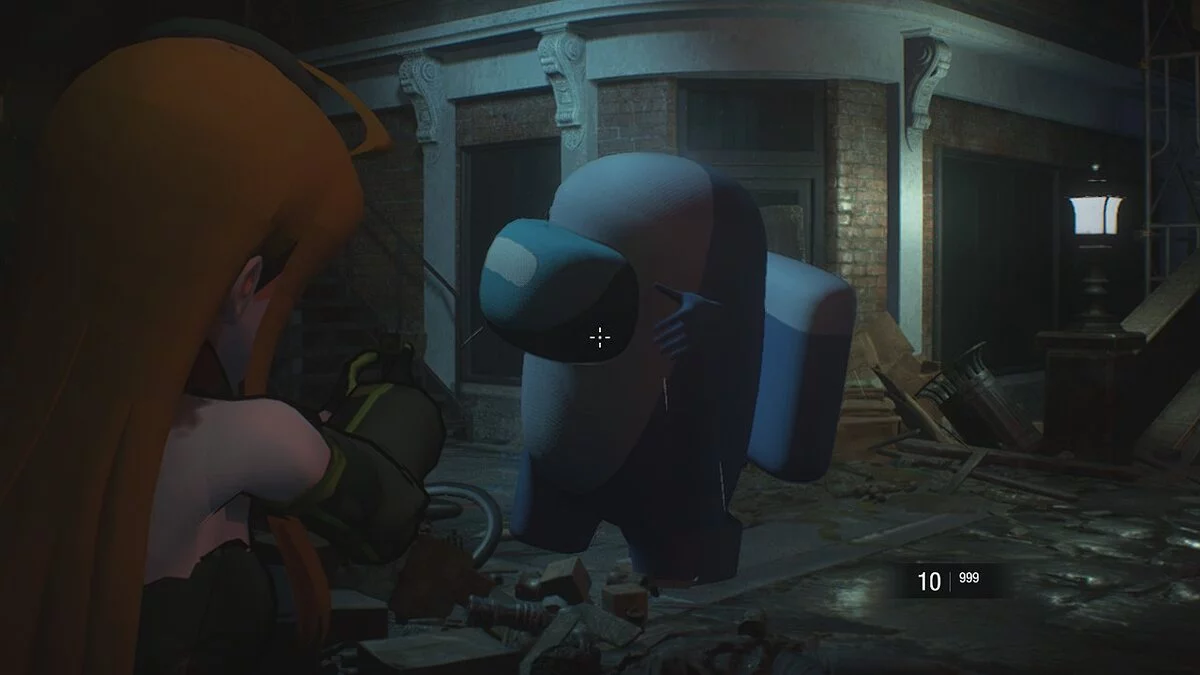 Resident Evil 3 — Астронавт із гри Among Us