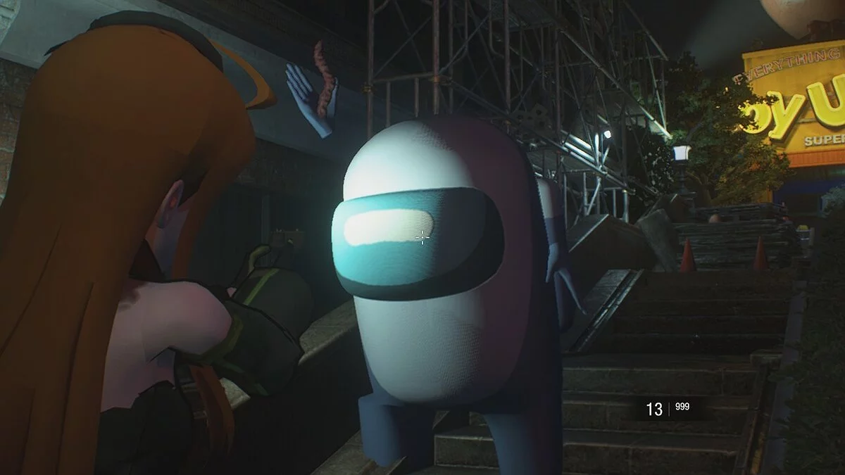 Resident Evil 3 — Астронавт із гри Among Us