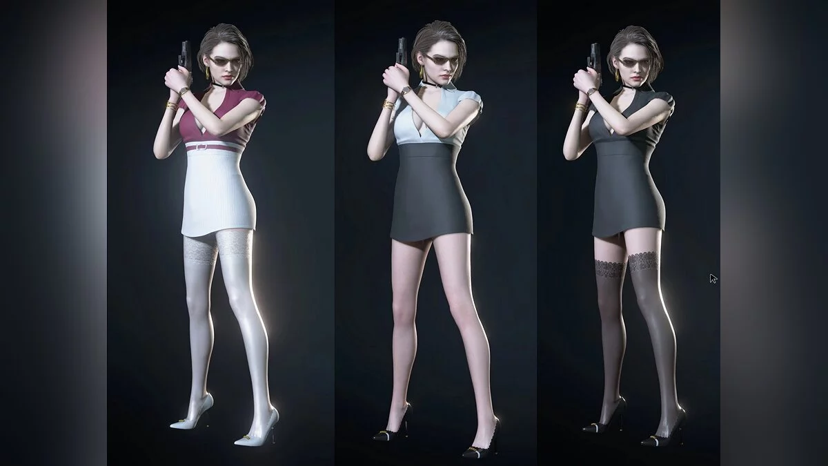 Resident Evil 3 — Jill business lady