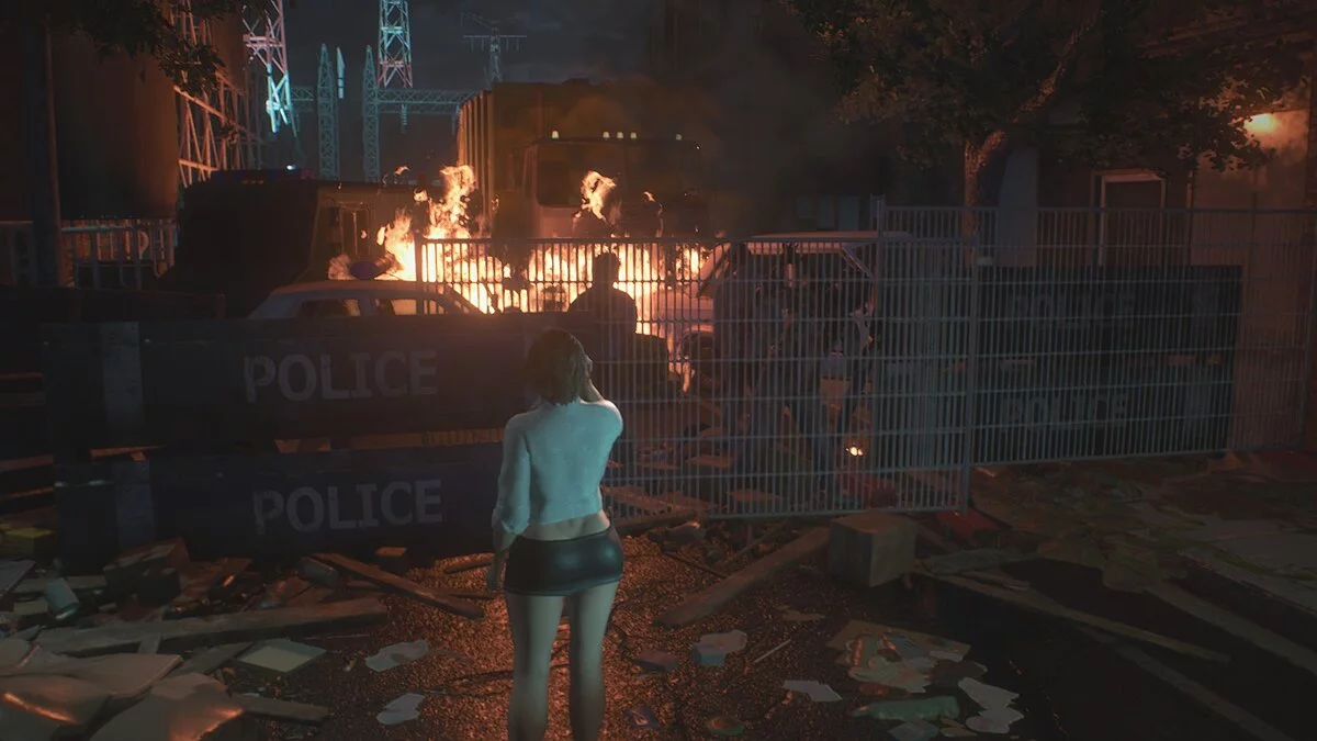 Resident Evil 3 — Сексуальная рубашка для Джилл