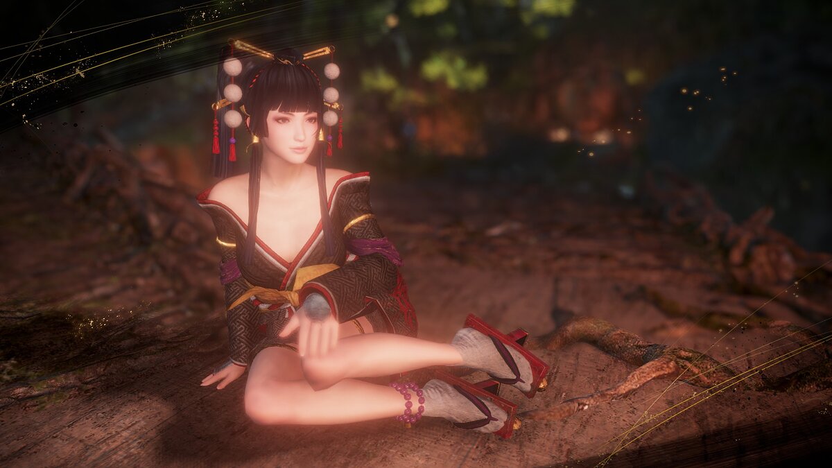 Nioh 2: Complete Edition — Women's Tengu Mini Skirt Without Veil