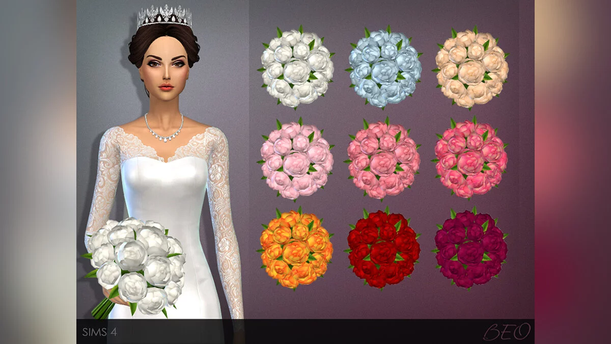 The Sims 4 — Bridal bouquet