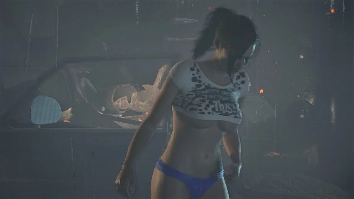 Resident Evil 2 — Короткая маечка для Клэр