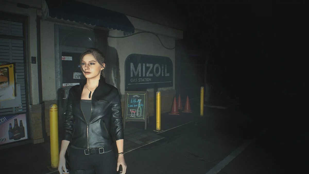 Resident Evil 2 — Клэр Редфилд в черном