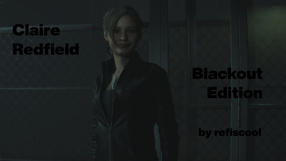 Resident Evil 2 — Claire Redfield in black