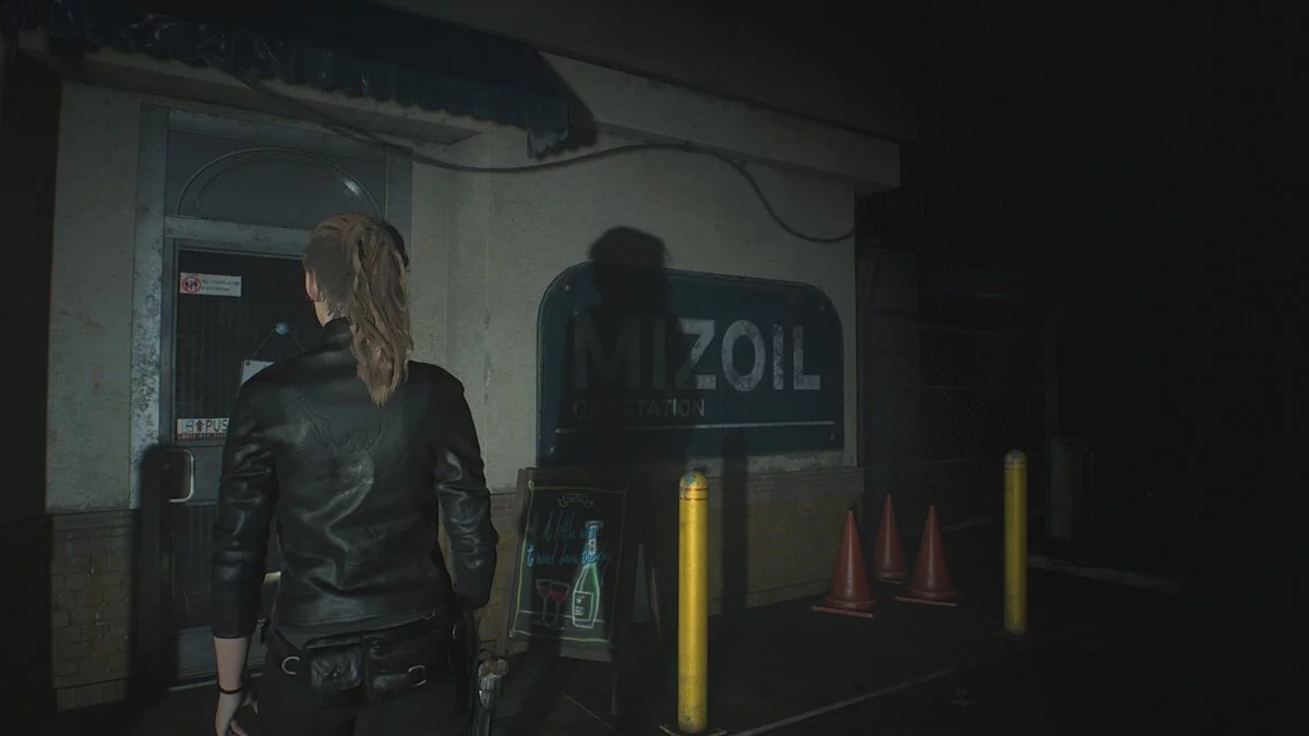 Resident Evil 2 — Клэр Редфилд в черном