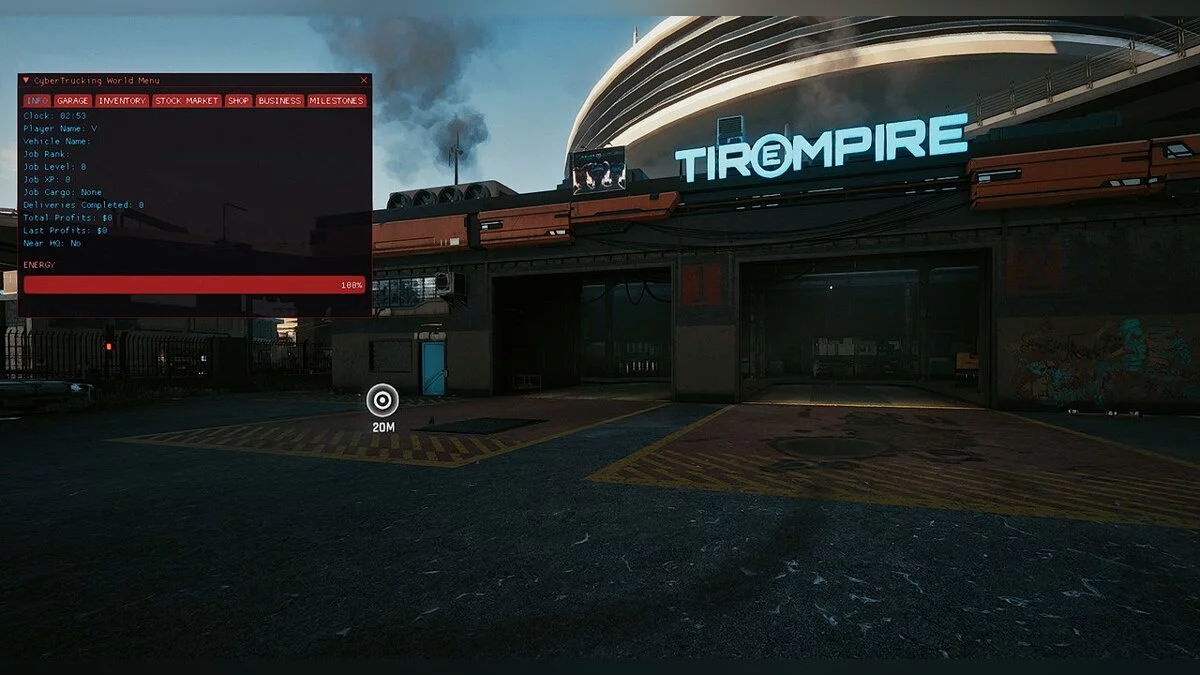 Cyberpunk 2077 — Работа водителем-доставщиком