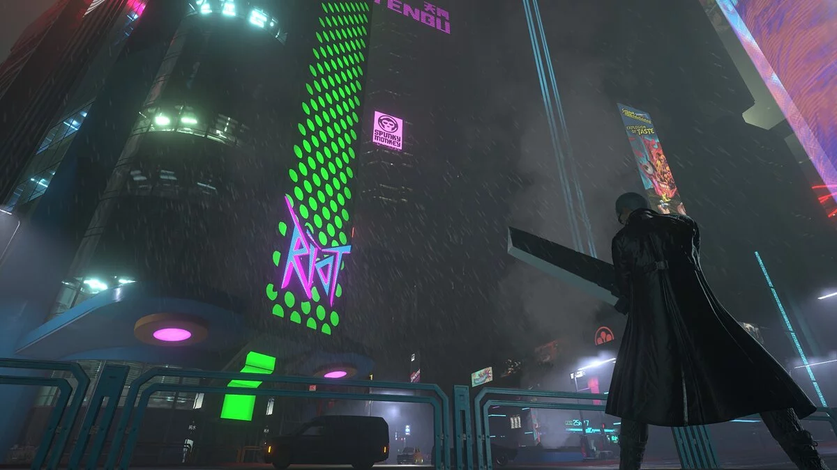 Cyberpunk 2077 — Меч із гри Final Fantasy 7