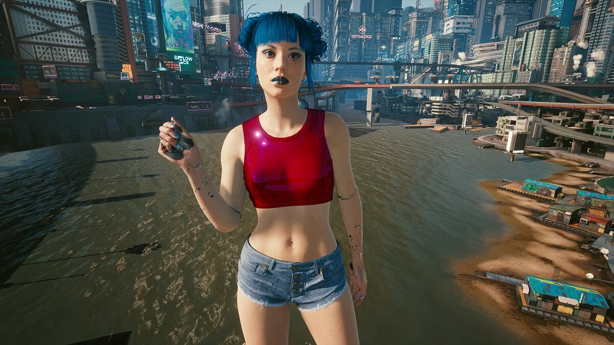 Cyberpunk 2077 — Купальники и майки