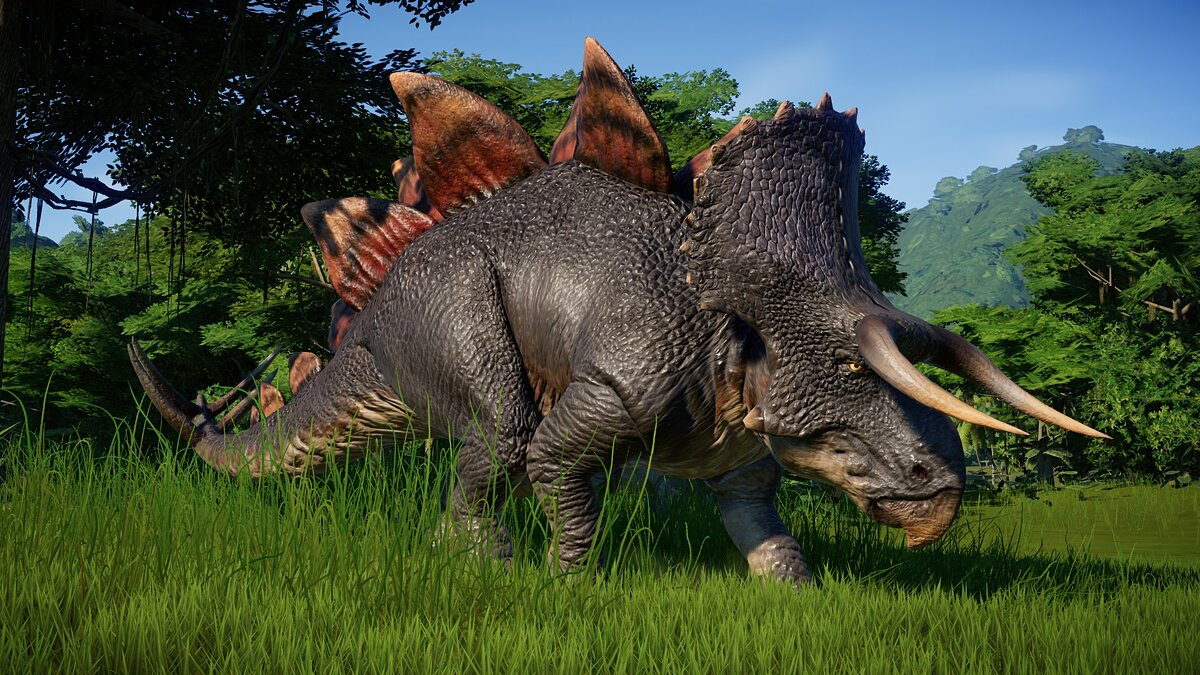 Jurassic World Evolution — Realistic Stegoceratops