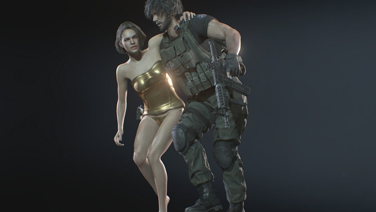 Resident Evil 3 — Golden outfit