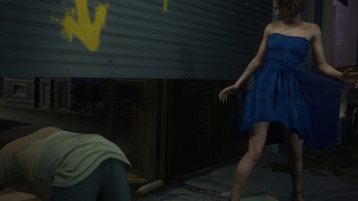 Resident Evil 3 — Jill's unusual new dress