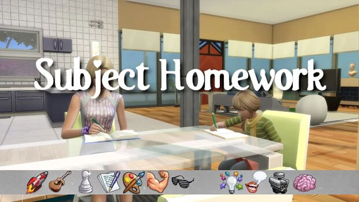 The Sims 4 — Improved homework (03/07/2021)