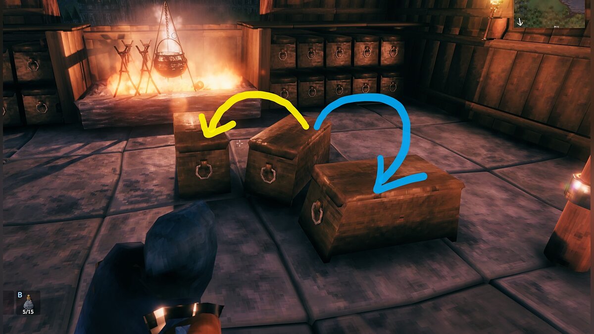 Valheim — Smart storage chests