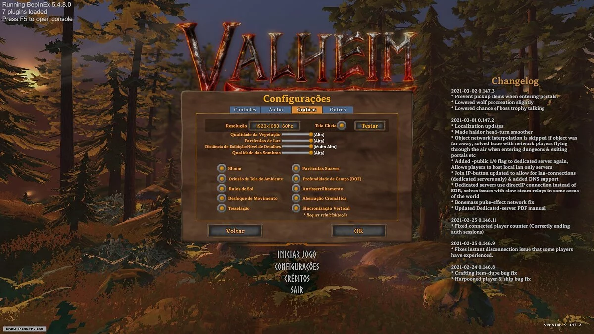 Valheim — Graphics fine tuning