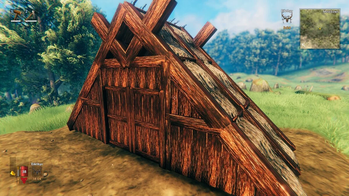 Valheim — Wood retexture set