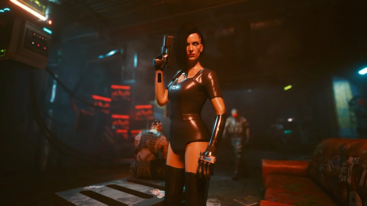 Cyberpunk 2077 — Sexy black suit