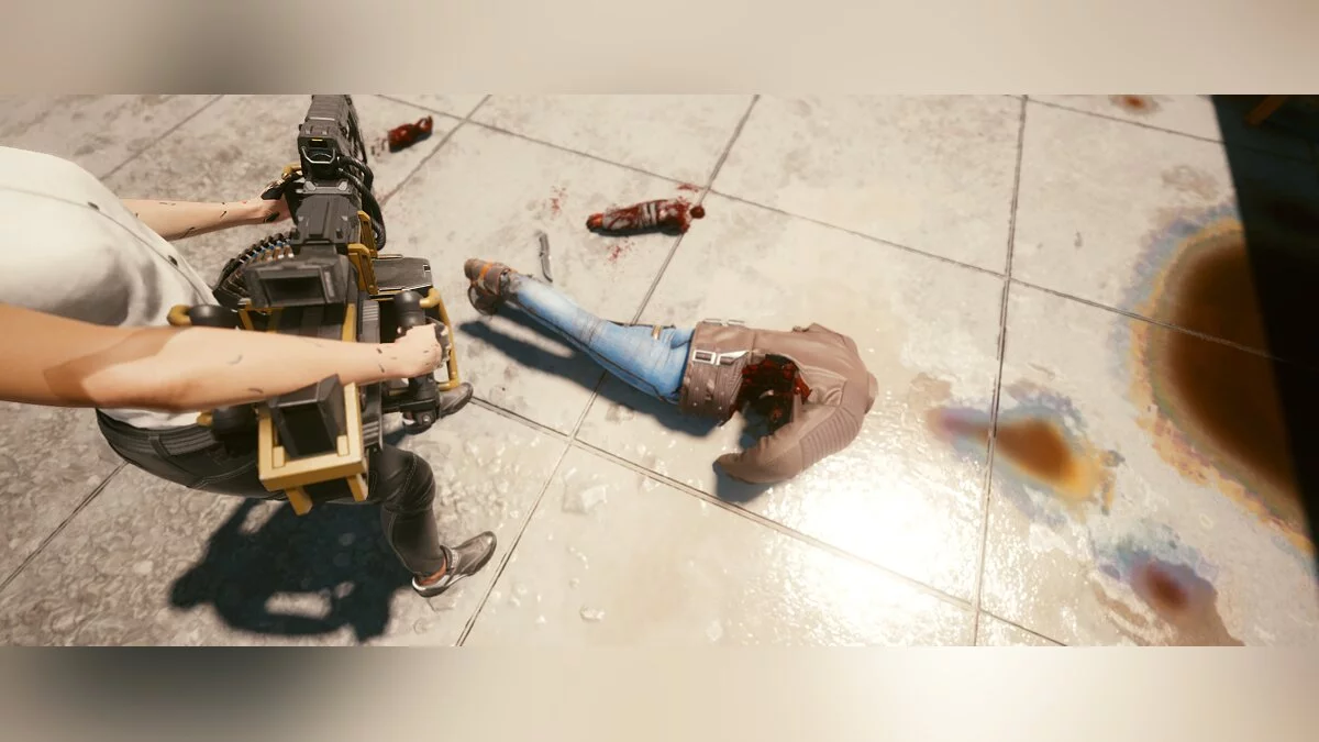 Cyberpunk 2077 — Реалистичные перестрелки