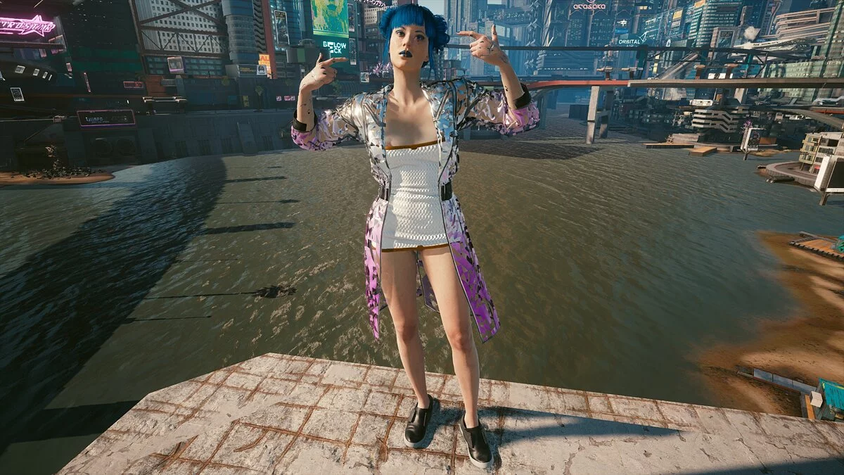 Cyberpunk 2077 — Жакет Эвелин в разных цветах