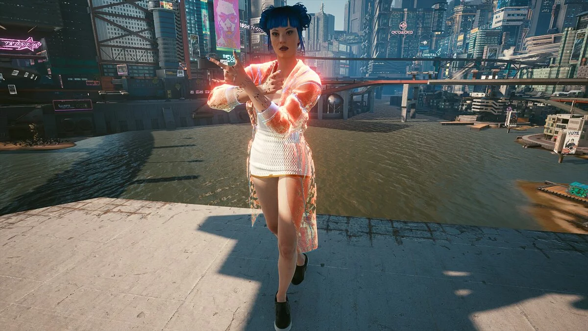 Cyberpunk 2077 — Жакет Эвелин в разных цветах