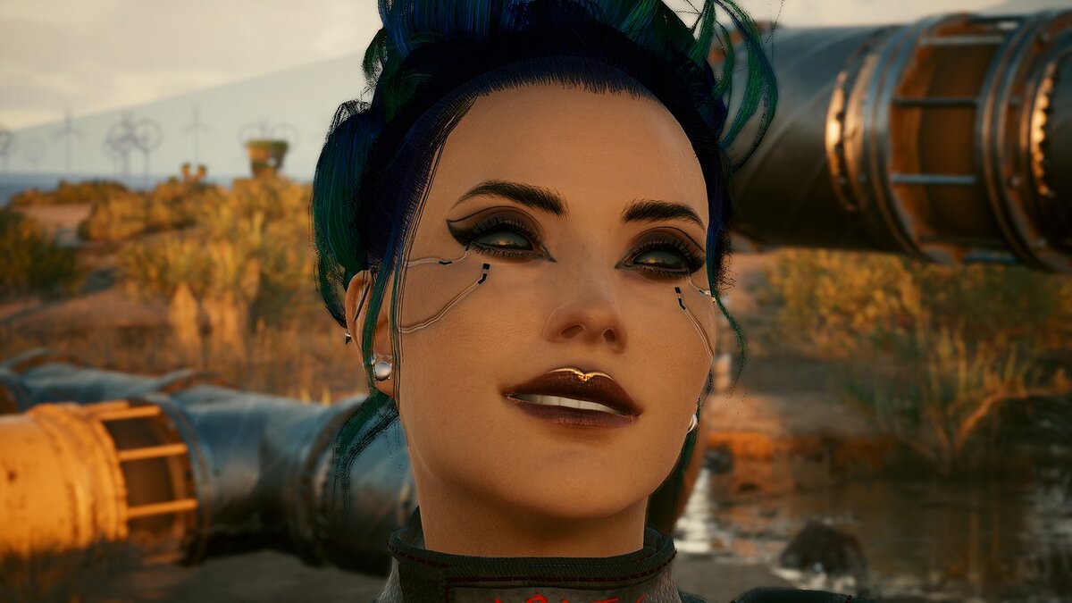 Cyberpunk 2077 — New lip makeup