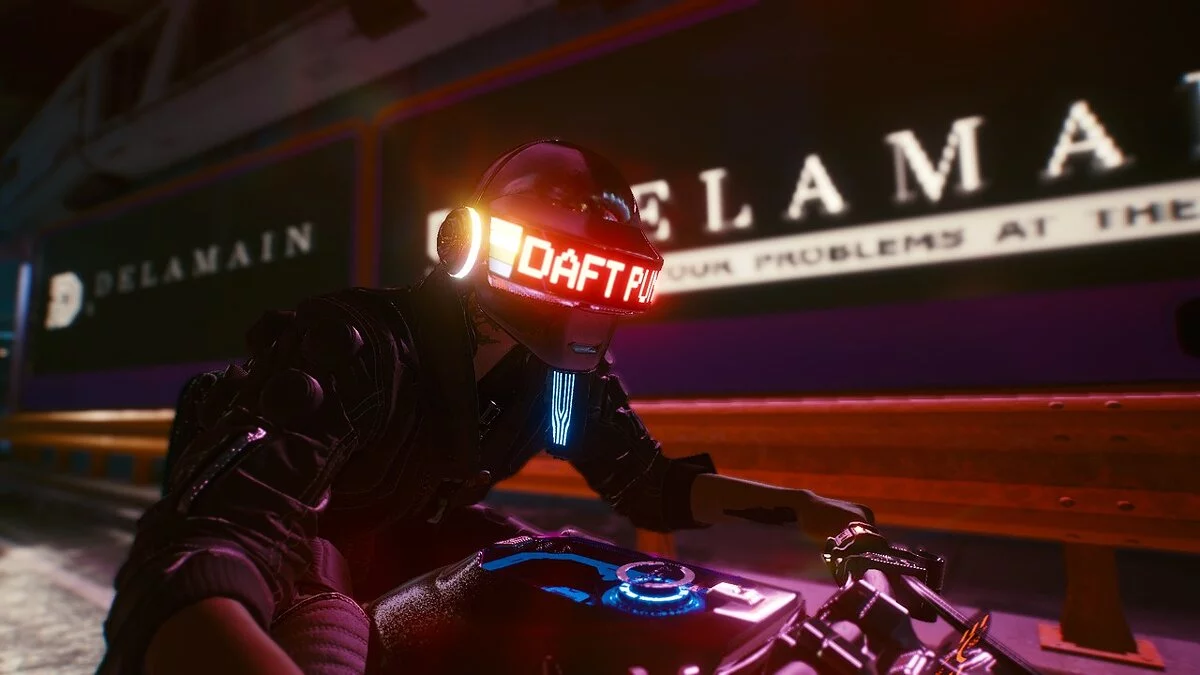 Cyberpunk 2077 — Шлемы Daft Punk