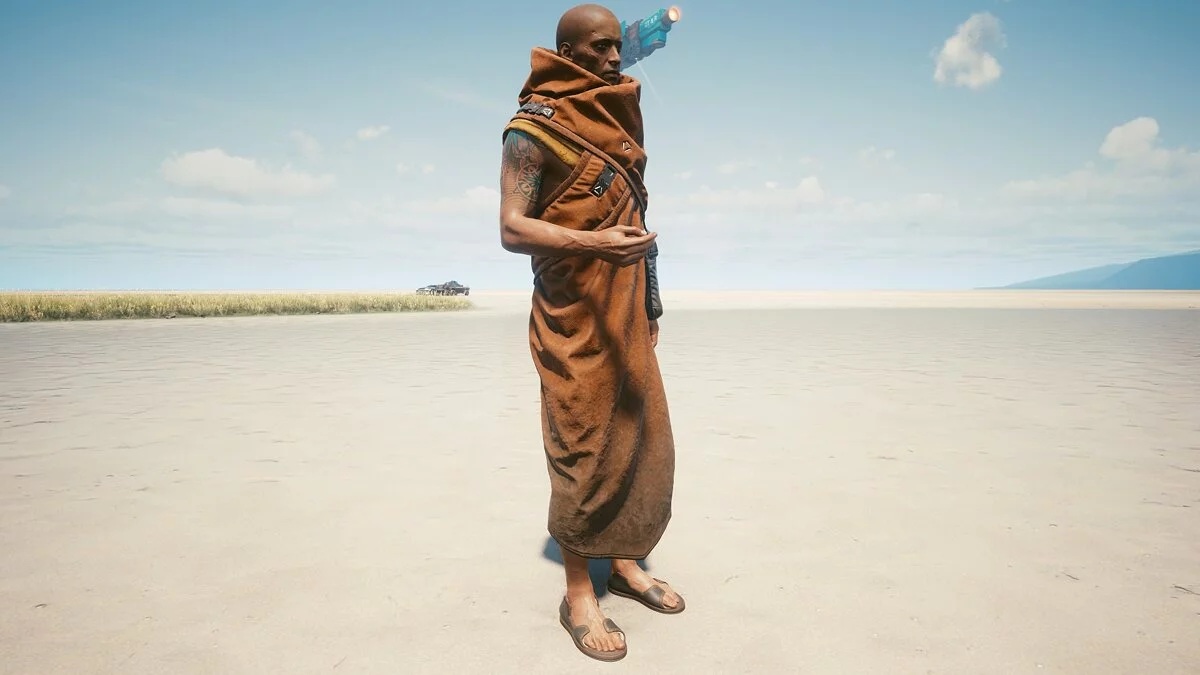 Cyberpunk 2077 — Одежда буддистского монаха