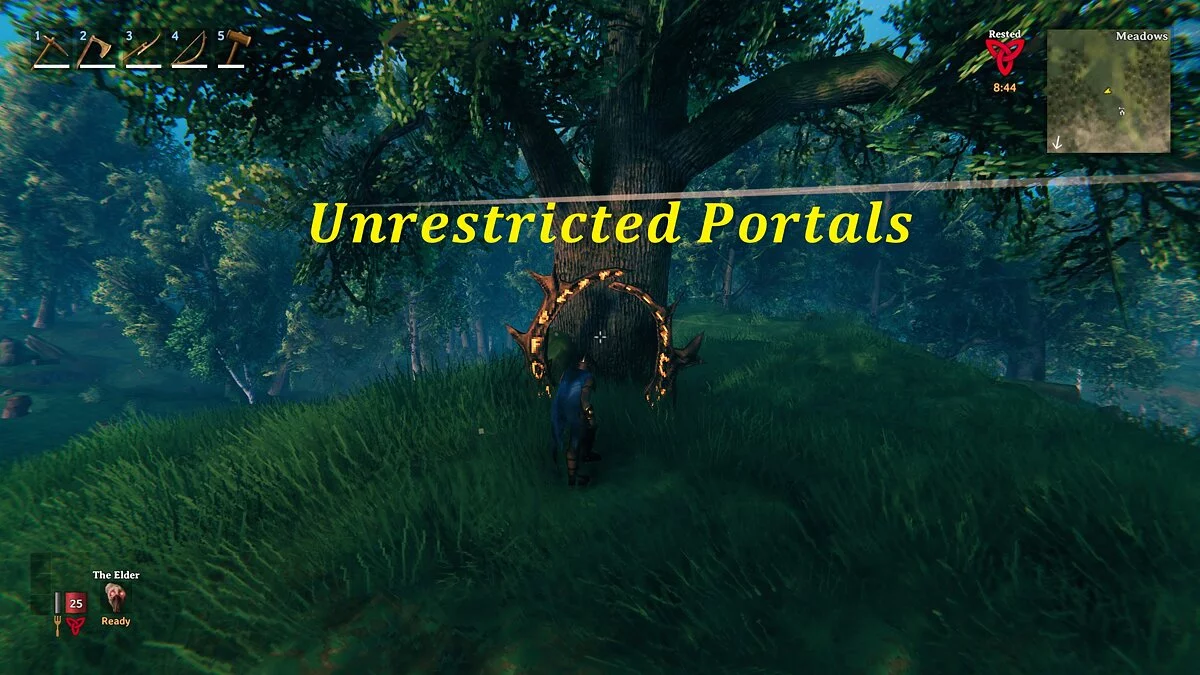 Valheim — Portals without restrictions