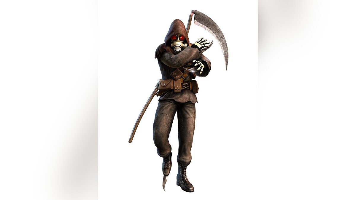 Resident Evil 4 (2005) — Mister Death costume for Hunk