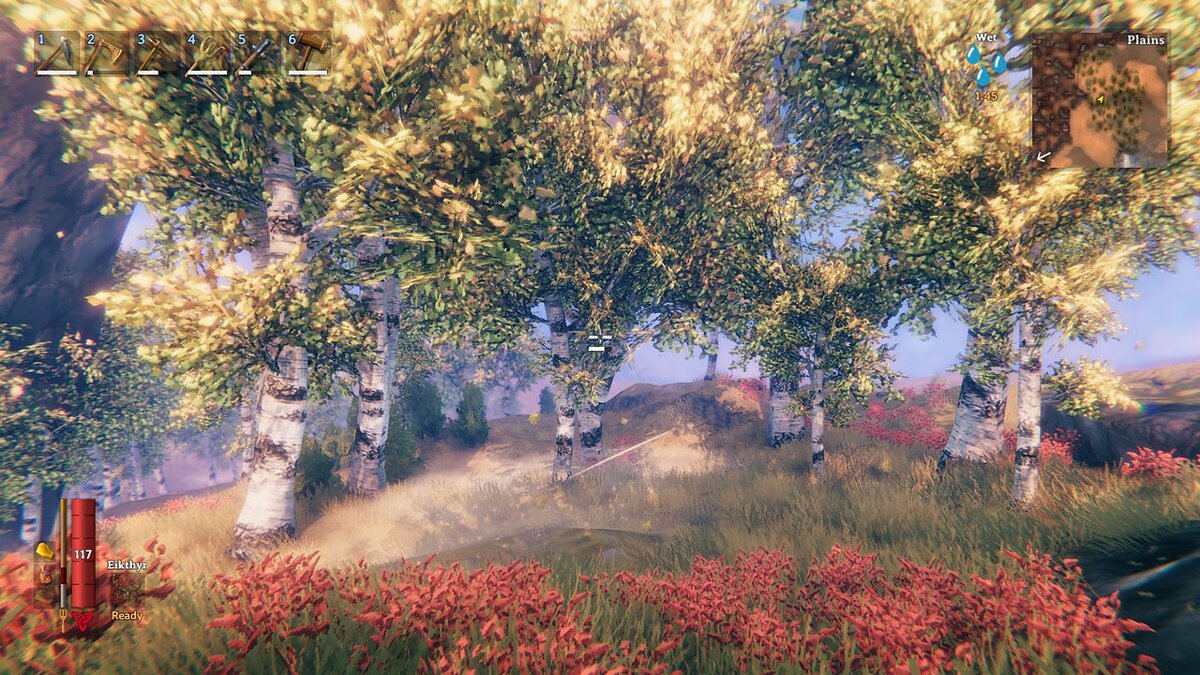 Valheim — Improved tree textures