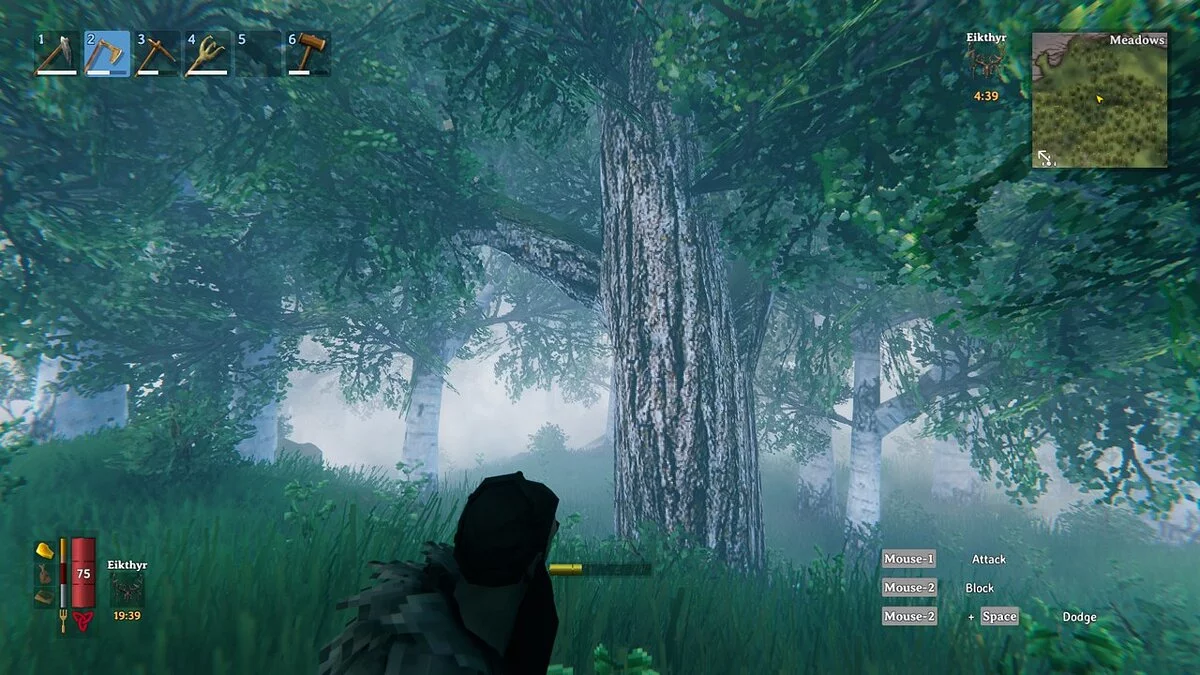 Valheim — Улучшенные текстуры деревьев