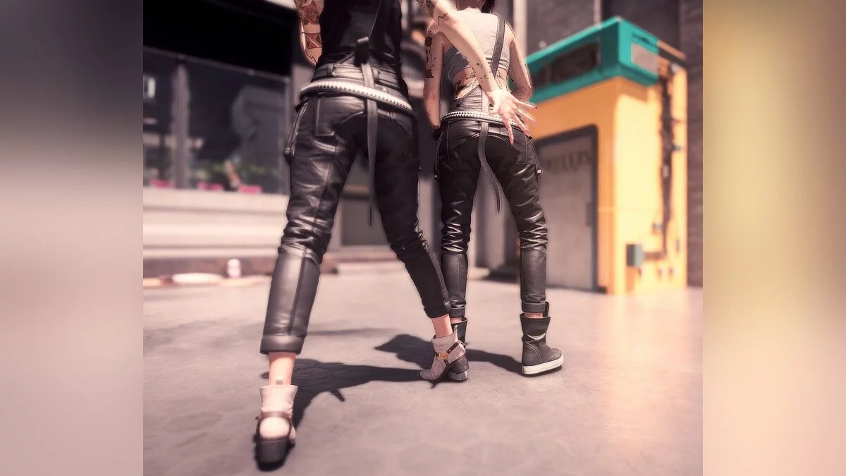 Cyberpunk 2077 — Комбинезон Джуди - с физикой