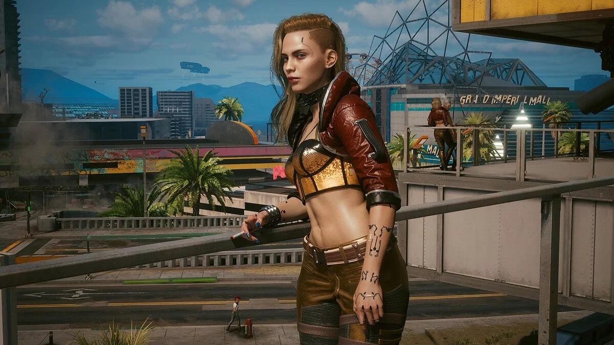 Cyberpunk 2077 — Кара Делевінь - пресет для Ві