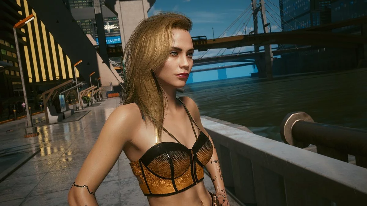Cyberpunk 2077 — Кара Делевінь - пресет для Ві