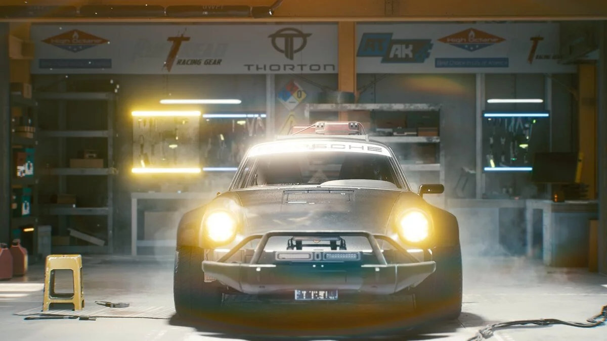 Cyberpunk 2077 — Rally version of the Porsche 911