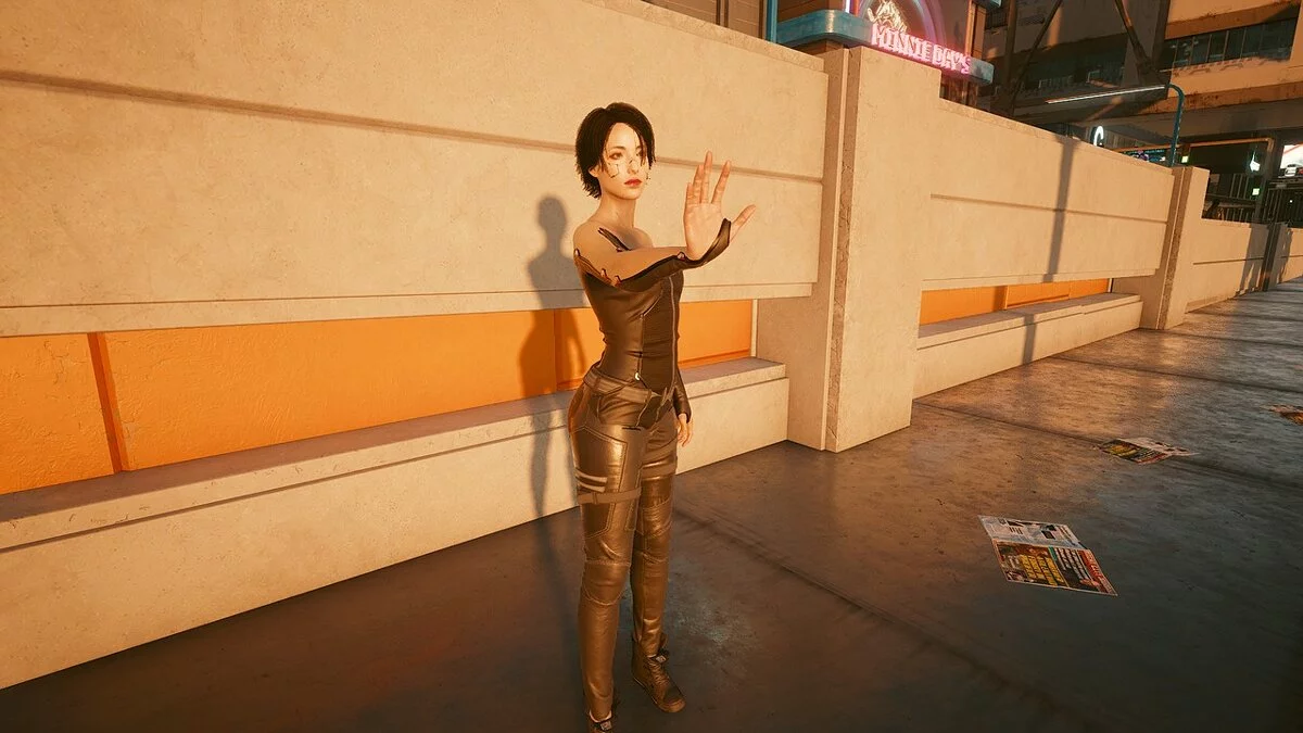 Cyberpunk 2077 — Тактичний жіночий костюм