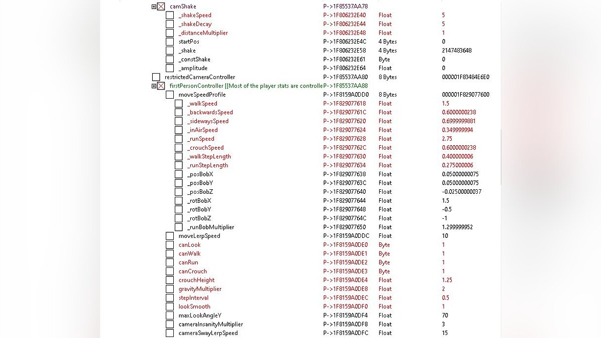 Lust from Beyond — Table for Cheat Engine [UPD:18.03.21]