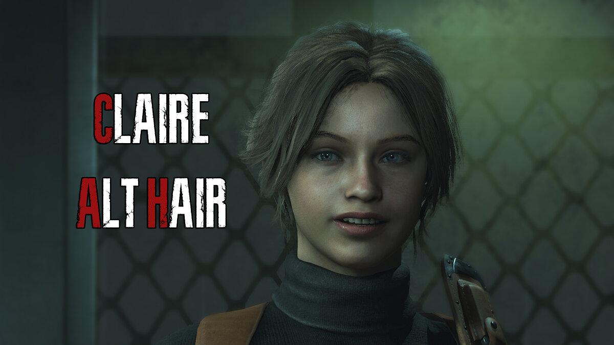 Resident Evil 2 — Alternative Hairstyles for Claire